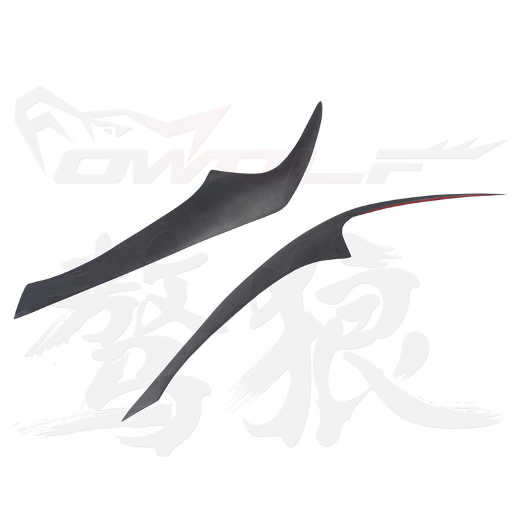 Apply Modern Faction Retrofit Carbon Fiber Light Brow 03-06 Cool Send Light Eyebrow Pair Dress