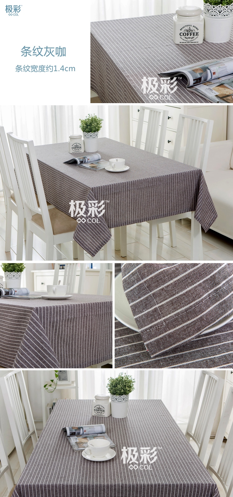 Nhật Bản phong cách đơn giản nghệ thuật zakka tinh khiết sắc gai dầu Trung Quốc vải vải bàn cà phê vải bông vải nền chụp các mẫu móc khăn trải bàn đẹp