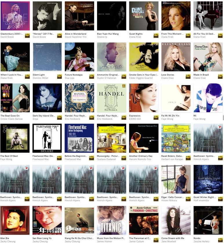 Fever Select Little Gold Label Fourth Series 162 Zhang Qobuz Digital sound source-Taobao