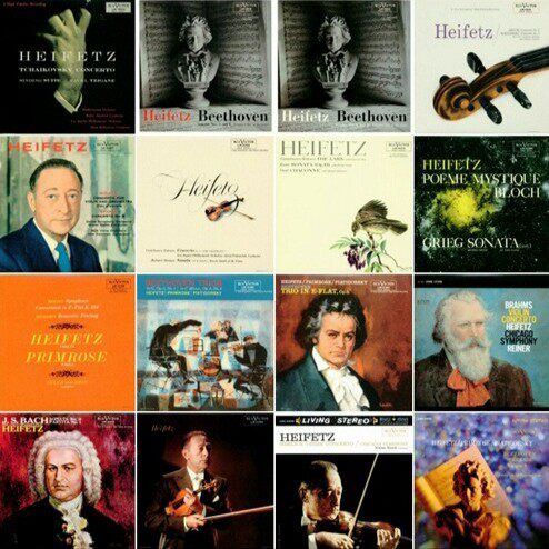 Violinist Heifeiz full set without distortion sound source FLAC whole track