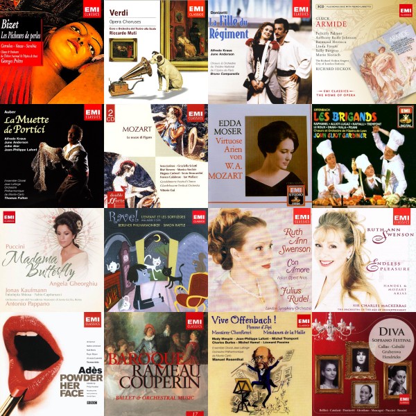 EMI Fever Classical Opera Collection HiFi Distortion-Free Music 238 FLAC Digital Audio Source APE Network Disk Download