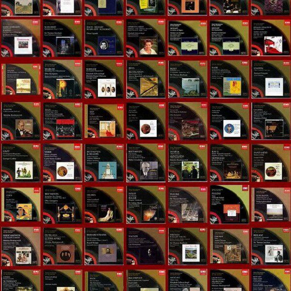 EMI GROC Century Original Sound Series 139CD Classical Music Distortion-Free WAV Track Number Broadcasting Source