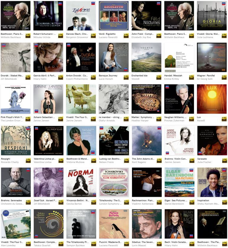 Dika Decca 24bit Flac Classical Album Qobuz The Divine Faculty with 370 Bandless Sound Source 370
