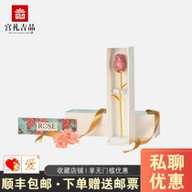 Broken banknote rose Chinese banknote printing rose hundred yuan broken banknote decoration teachers day creative gift wedding souvenir