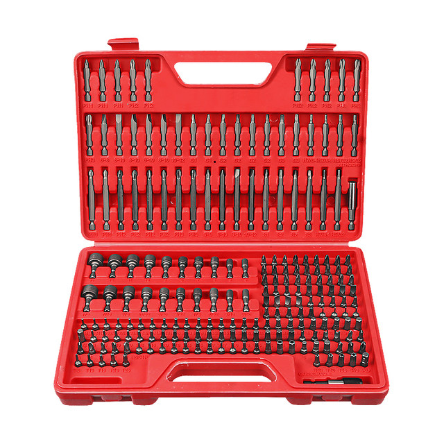 Multi-Functional Screwdriver Bit Set with Hex Socket, Phillips, Flathead, Star, and Other Special-Shaped Bits