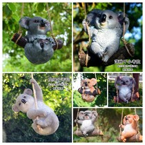 Swing ornaments dog rabbit koala sheep pig monkey tree bag panda kindergarten shop outdoor pendant pendant squirrel