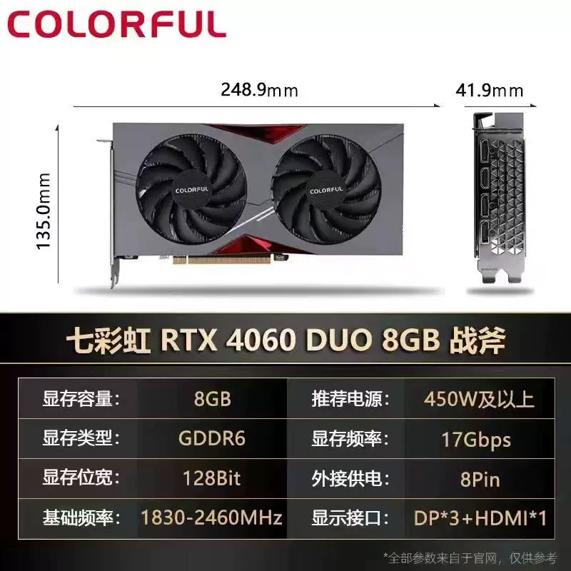 Видеокарта Colorful RTX 3060 Ti Ultra W OC G6X — 8/12 ГБ, трёхвентиляторный разгонный дизайн для 2K-игр