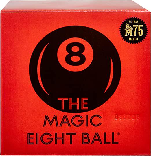 Креативные игрушки для детей 美国mattelgames老友记magic8ball8号球魔法魔力球许愿球聚会玩具