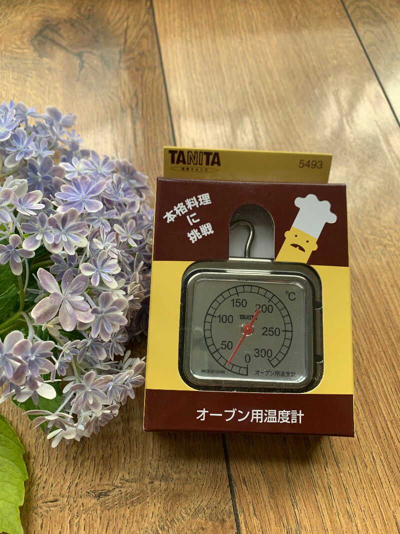 Spot Japan TANITA Hundred Lida Stainless Steel Sitting Style Oven Special Oven Thermometer