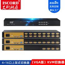 ISCORD)KVM Switch Standard Rack VGA (Remote Access)