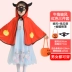 thoi trang haloween Halloween trẻ em trang phục cosplay nam và nữ sừng quỷ khăn choàng áo choàng ma cà rồng áo choàng hiệu suất tranh halloween Trang phục haloween