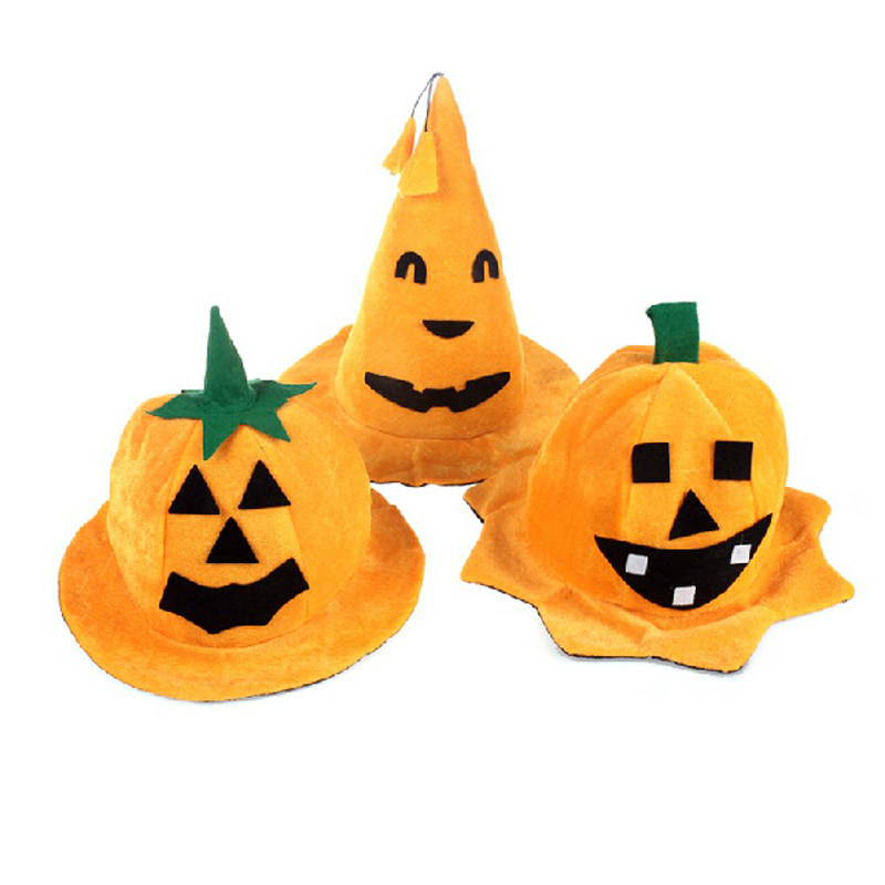 Halloween pumpkin hat decoration supplies ghost festival masquerade performance performance props party dress up pumpkin hat