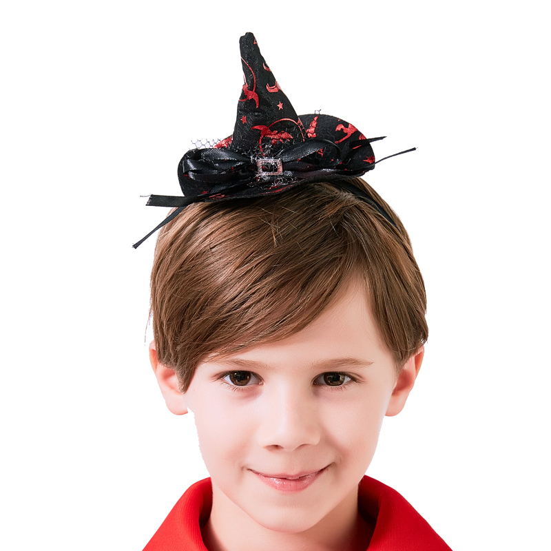 Halloween trẻ em cung cấp cosplay cosplay mũ nón phù thủy mũ trùm đầu headband - Sản phẩm Đảng / Magic / Hiệu suất đồ hoá trang halloween cho bé