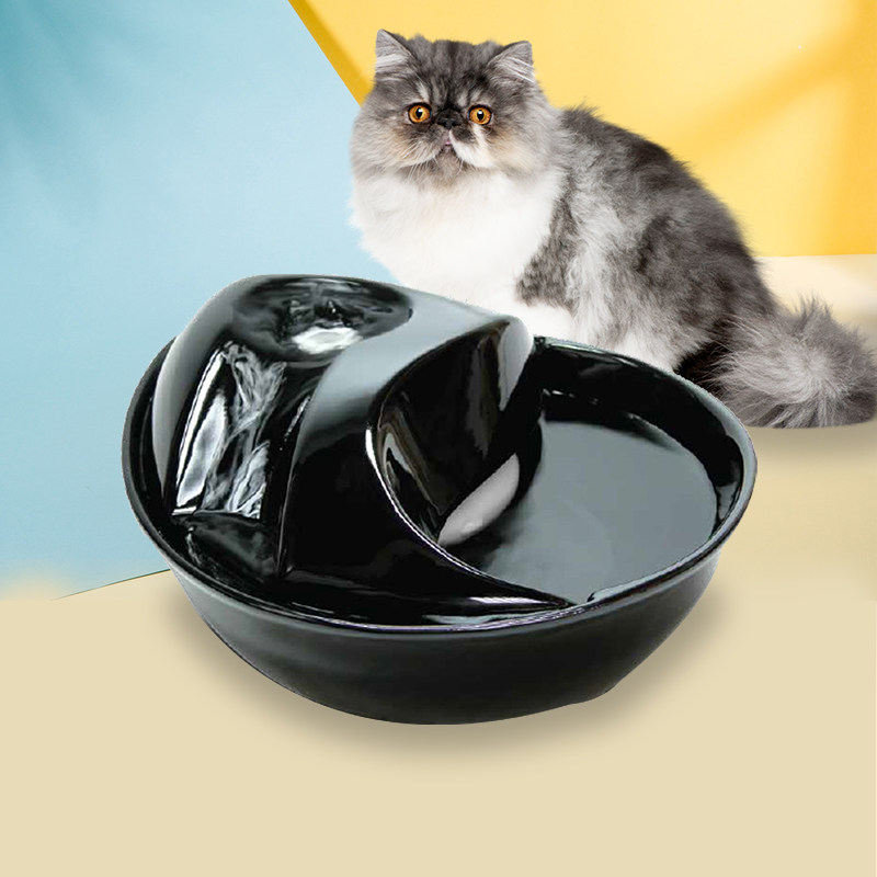 pioneer pet cat automatic water dispenser cycle filter ceramic water feeder pet cat dog water basin