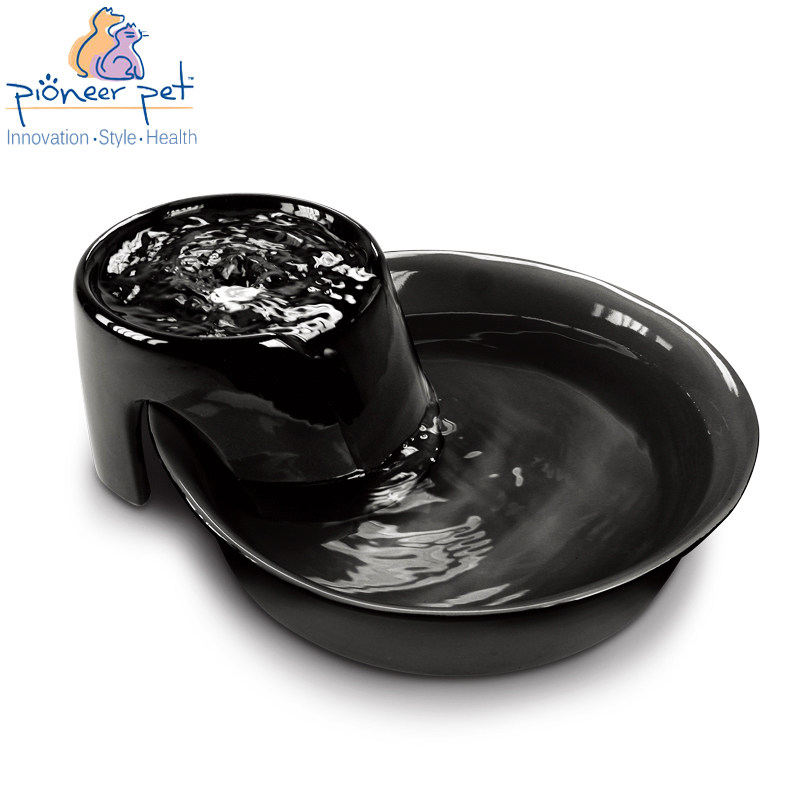 PioneerPet pet cat water dispenser large ceramic automatic filter large dog water dispenser dog water basin
