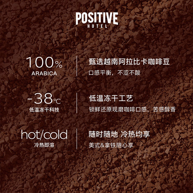 Positivehotel/Positive Hotel/Pisitive/Ph Mediterranean Daily Meal Replacement Black Coffee