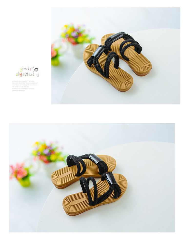 Chaussons enfants en autre pour été - semelle plastique - Ref 1033132 Image 14