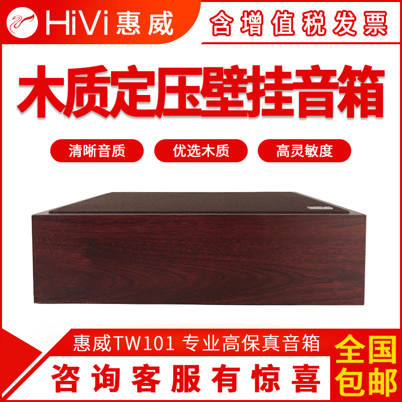 Hivi TW101 campus radio wall-mounted speaker Constant pressure wall-mounted speaker Background music audio