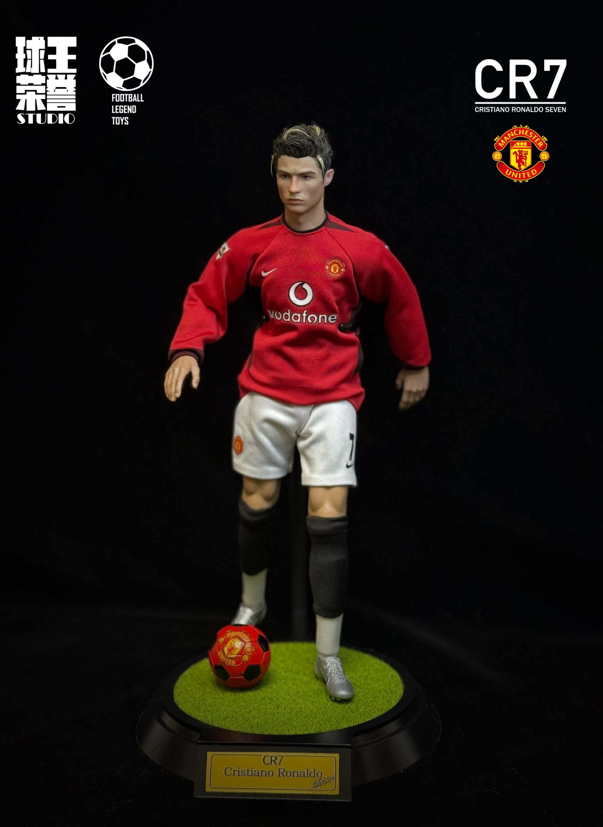 1/6 C Ronaldo Soldier Suit C Ronaldo Head Carving C Ronaldo