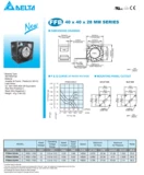 FFB0412UHN TIADA FAN 12V 0,81A 4028 4 см. Большой вентилятор объема воздуха.