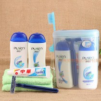 Hotel guest rooms Paid supplies Conference gifts Floating shadow bath towel Travel wash set box