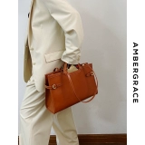 Ambergrace Original «меньше - это больше», чем проще, чем выше ретро ощущение всего кожаного пакета.