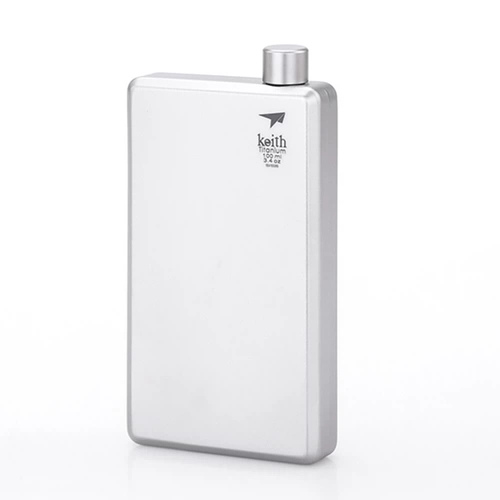 Карманная фляжка, портативная металлическая воронка, 100 мл