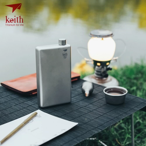 Карманная фляжка, портативная металлическая воронка, 100 мл