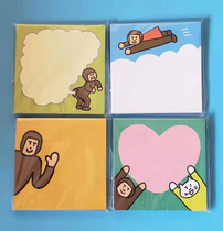A brown expression pack post-it note paper note book (full 48 yuan)