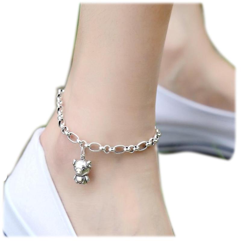 Bracelet de cheville Couple OTHER   en Argenterie - Ref 3103542 Image 5