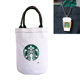 cặp lồng cơm giữ nhiệt Đặc biệt hàng ngày Túi Starbucks hộp ăn trưa túi ăn trưa túi vải canvas túi tote khăn tay mua sắm túi tròn cách điện túi gạo - Hộp cơm điện sưởi ấm hộp cơm hâm nóng lock&lock