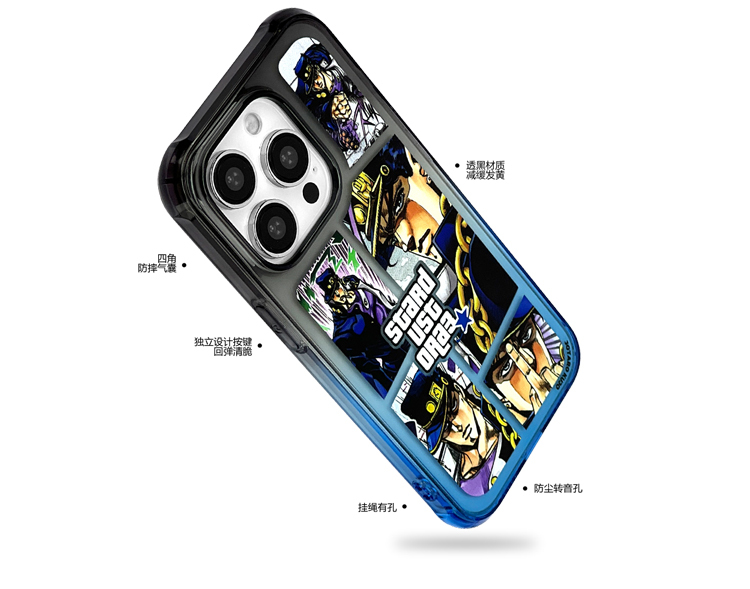 STARDUST ORA3 Jojo Anime 15, 14, 13, 12 iPhone Case