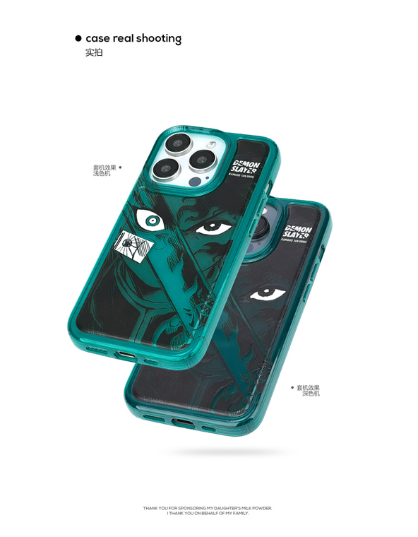 Demon Slayer Anime 15, 14, 13, 12 iPhone Case