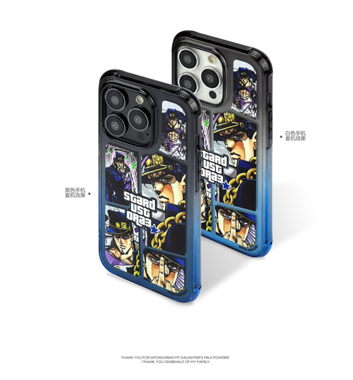 STARDUST ORA3 Jojo Anime 15, 14, 13, 12 iPhone Case