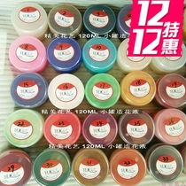 Flower liquid imported material L gradient 120ML to gradual change color tasteless small beginner special hair hairpin ancient style