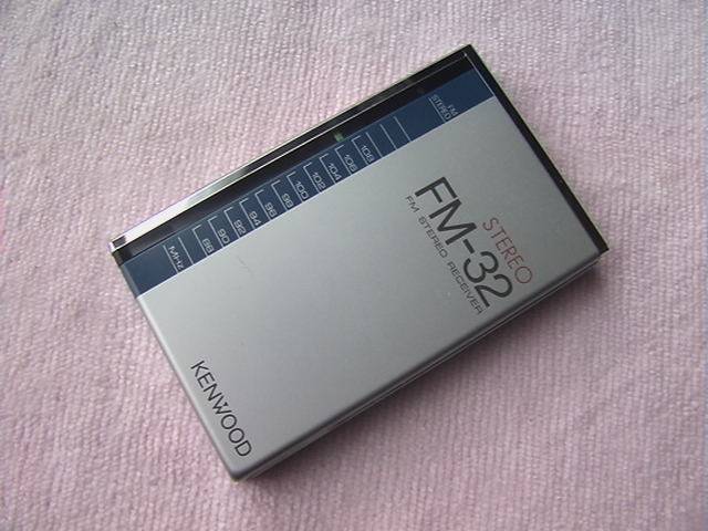 KENWOOD FM-32 Radio(CR-01 CR-03 S53 S50 E888 E484)