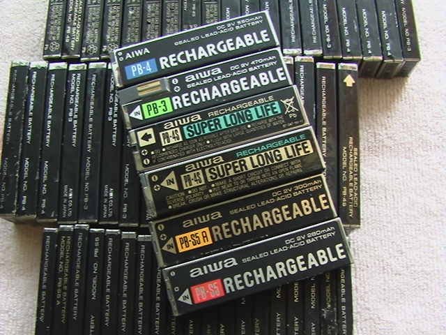 AIWA PB-3 PB-4 PB-S5 J202 J303 J505 JX707 PX1000 and other AIHUA batteries