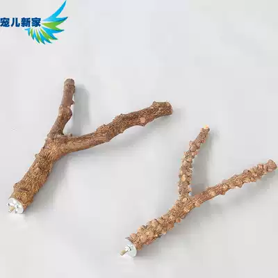 Darling new home Pepper tree branch bird standing stick Natural wild pepper wood claw grinding stick Perching lever Parrot bird standing stick