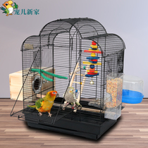 Metal Dome Villa Large Parrot Cage Luxury Large Extra Large Big Big Big Big Big Big Big Big Brother Skin Xuanfeng Bird Cage