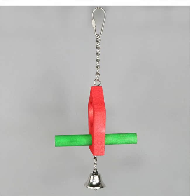 Yêu chim mới đồ chơi chim vẹt cung cấp đồ chơi Parrot swing Bird lồng đồ chơi Bird swing ring T151 - Chim & Chăm sóc chim Supplies lồng tắm chào mào