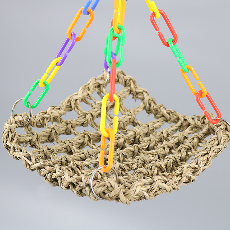Yêu chim mới đồ chơi chim vẹt cung cấp đồ chơi Parrot swing chim lồng đồ chơi leo chim lồng phụ kiện W62 - Chim & Chăm sóc chim Supplies lồng lực chào mào