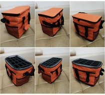 Little wheat smash small canvas sponge military bag model storage Warhammer board game grid wave optional