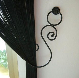 European-Style Bed Curtain Crown Frame with Matching Hooks, Bed Headboard Curtain Hooks, Fabric Curtain Hooks, Iron Art Hooks, Curtain Hooks, Large S Hooks European-Style Bed Curtain Crown Frame with Matching Hooks, Bed Headboard Curtain Hooks, Fabric Curtain Hooks, Iron Art Hooks, Curtain Hooks, Large S Hooks