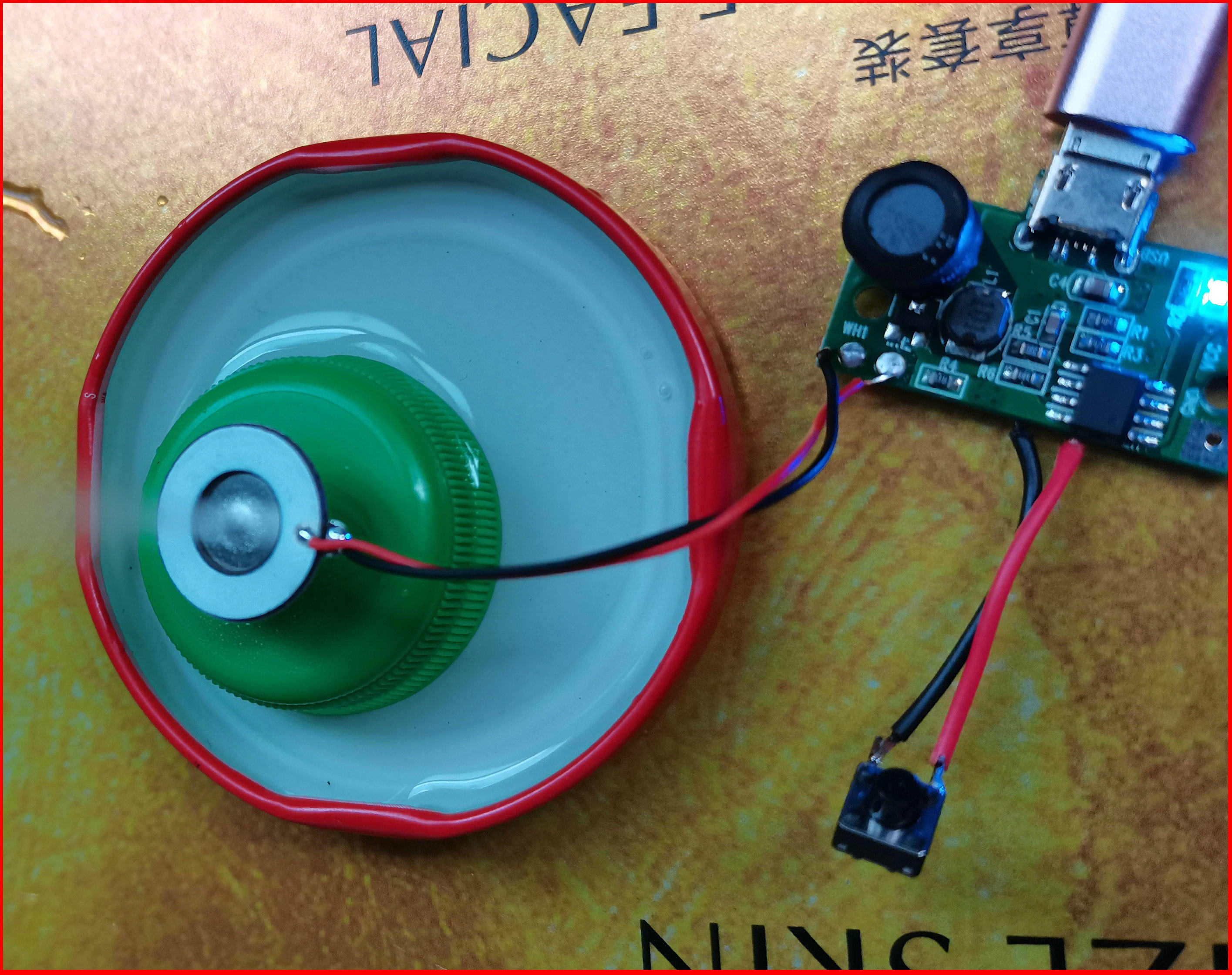 Mini humidifiers fragrant lavender USB spray module Atomization Sheet Drive Breadboard DIY Scientific Experiment Kit