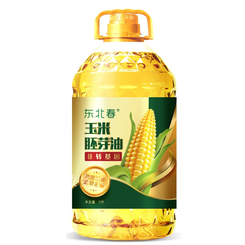 Northeast specialties Northeast spring germ corn oil 5L physical pressing non-GMO national whole barrel