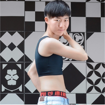 Taiwan Esha lycra cotton comfortable micro-elastic corset small chest without bandage corset pullover short # LTC01