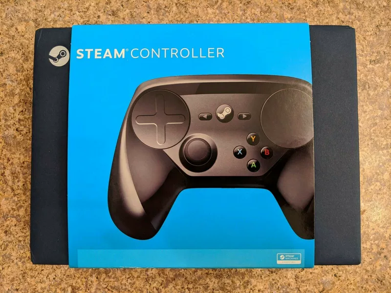 Phiên bản Hoa Kỳ của Valve Steam Controller chính thức của game xử lý liên kết trực tuyến hộp thư trực tiếp - Người điều khiển trò chơi