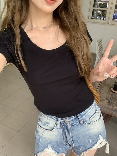 Летняя футболка, по фигуре