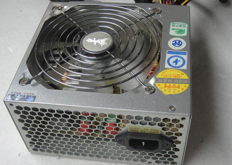 Great Wall Greatwall BTX-500S(A) Active PFC Power Supply Newly installed after one year of replacement