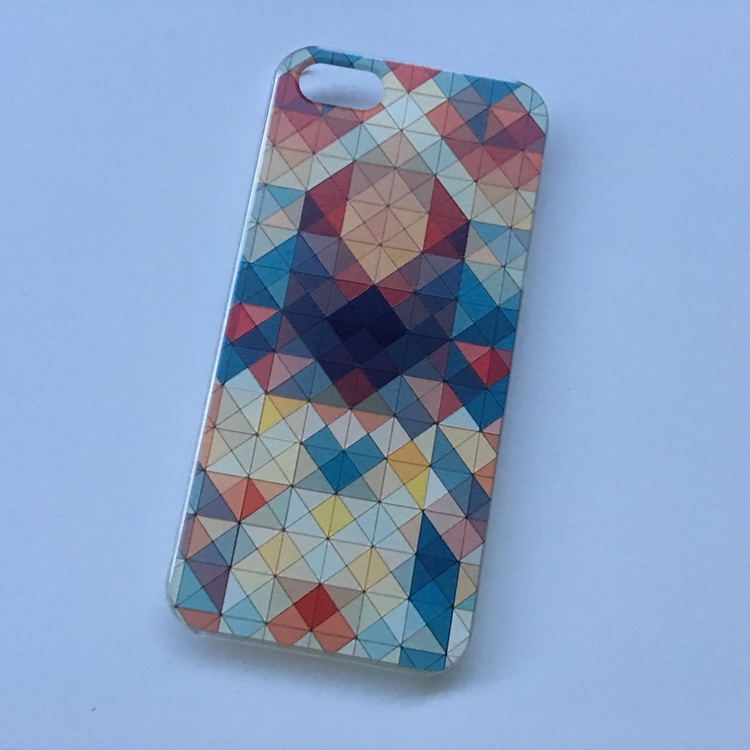 iPhone5 5S simple mobile phone case Apple 5S protective shell painted cartoon iphone SE half pack hard shell cover